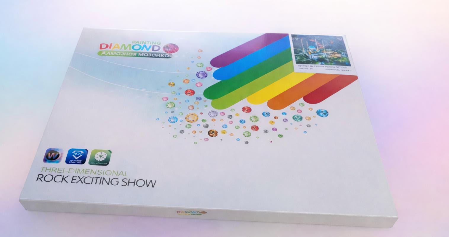 Алмазная мозайка 65*50 см  83507