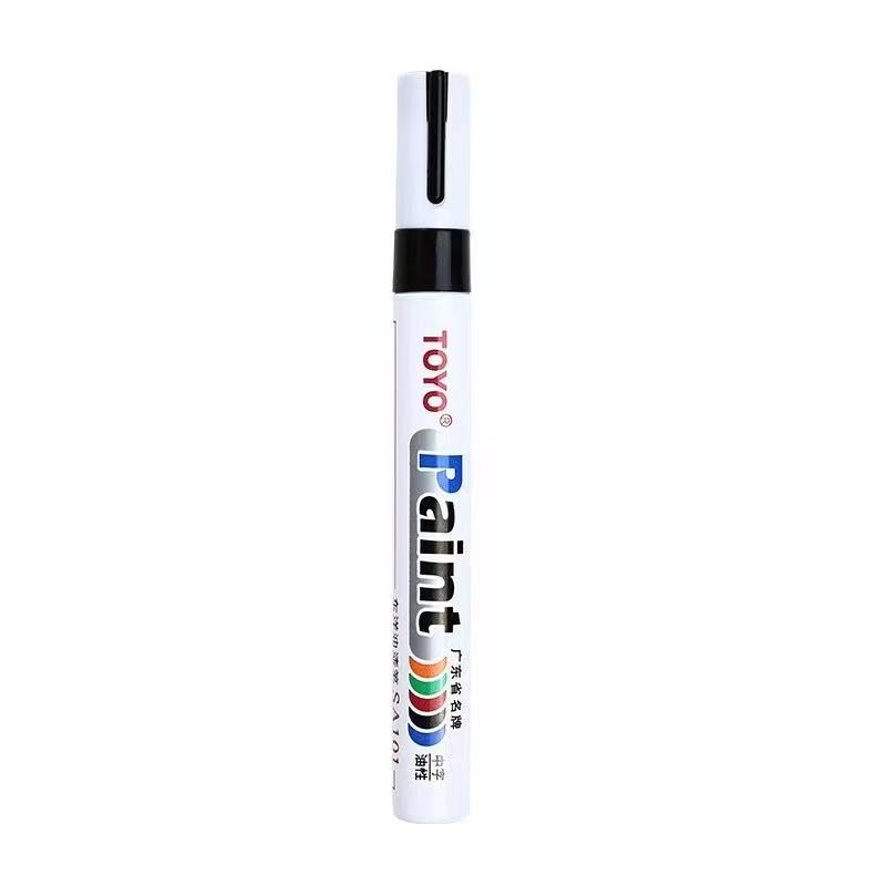 Маркер TOYO TOYO Paint Marker, черный/ маркер по металлу