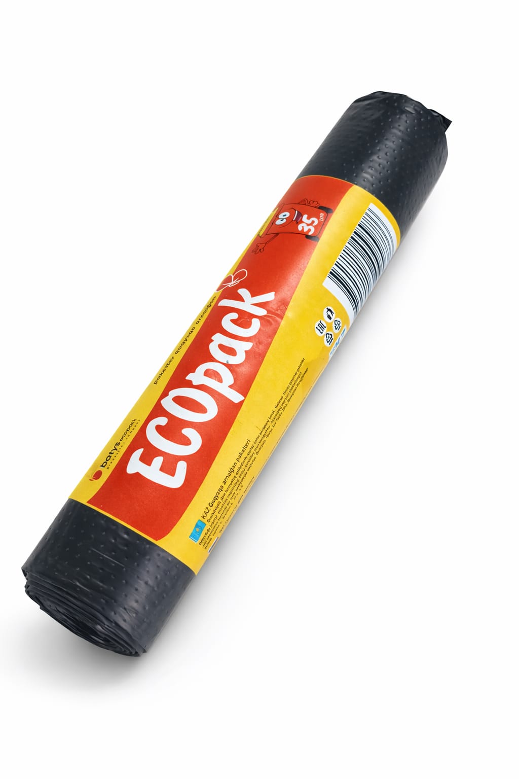 Мусорные пакеты ECOpack, 35 л, черные