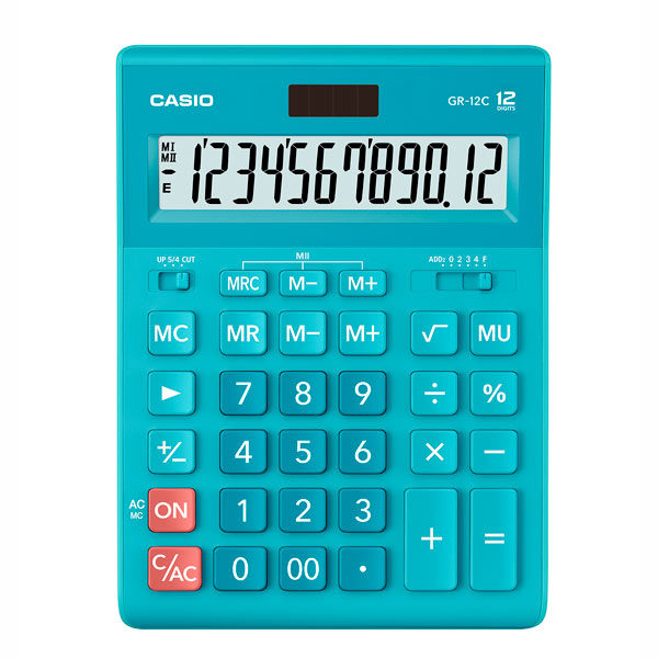Калькулятор настольный CASIO GR-12C-LB