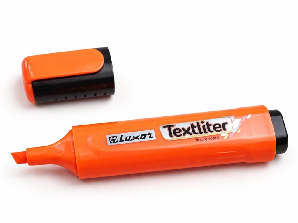 Текстовыделитель Luxor Textliter, оранжевый 4013