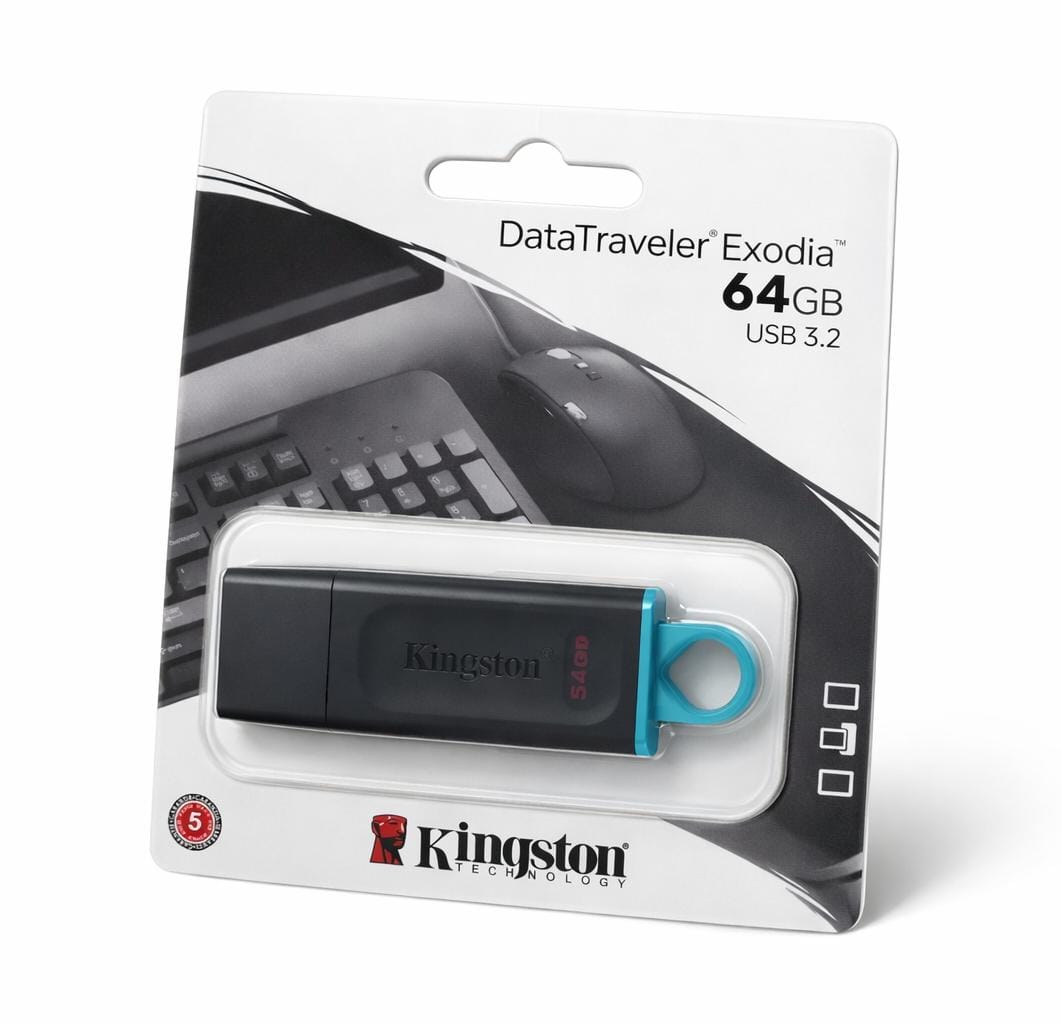 USB-флешка Kingston DataTraveler Exodia 64GB USB 3.2