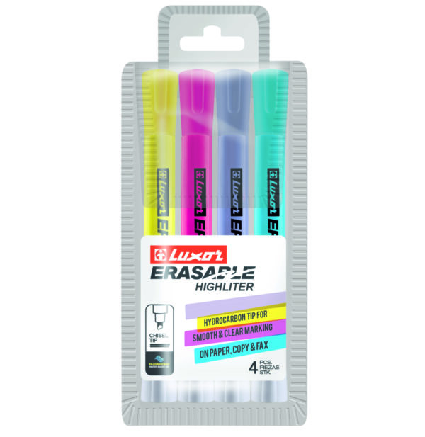 Стирающийся набор текстовыделителей Erasable Highliter 4280/4 WT