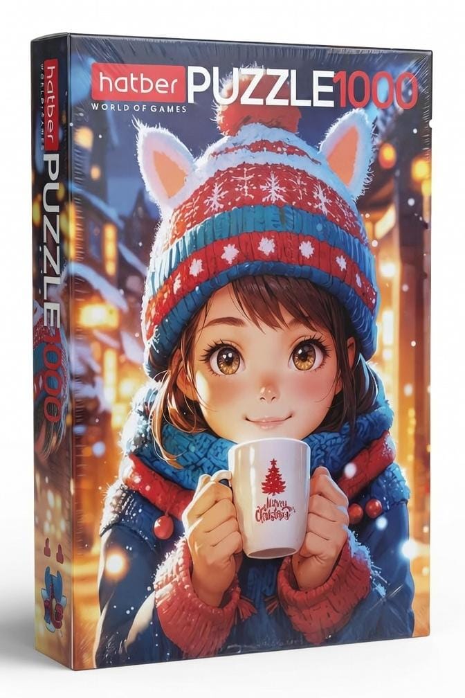Пазл на 1000 элементов Hatter "Зимнее настроение"