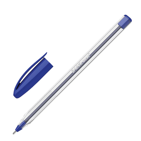 Ручка шариковая ERICH KRAUSE "U-108 Stick Classic", СИНЯЯ, узел 1 мм, линия 0,3 мм, 47564